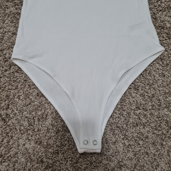 Women's Spaghetti Strap Bodysuit - Wild Fable™ Color White Sz Various - Picture 6 of 13